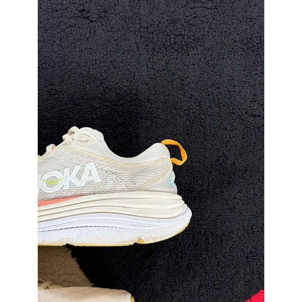 Hoka Shoes Womens Size 9D Gaviota 5 Wide One One Peach Athletic Running Sneakers